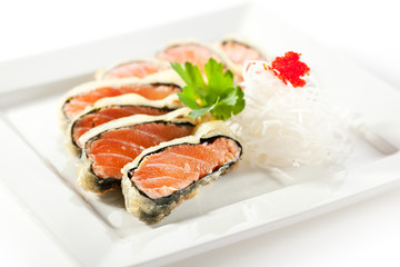 Nori Wrapped Salmon