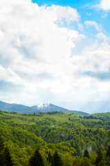 Obraz premium Amazing view from mountain