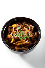 Beef with Mushroom Bowl