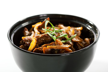 Beef with Mushroom Bowl