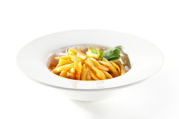 French Fries over White