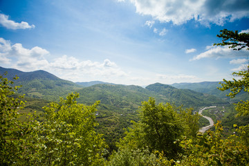 Wonderful scenery of green moutain © Dmitry Bairachnyi