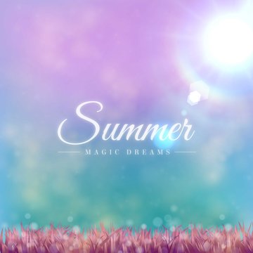 Summer dreams background