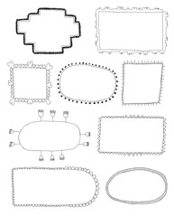 Set of frames