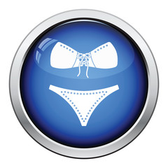 Sex bra and pants icon