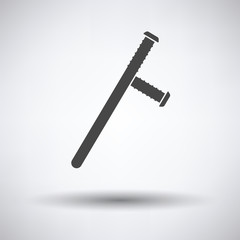 Police baton icon