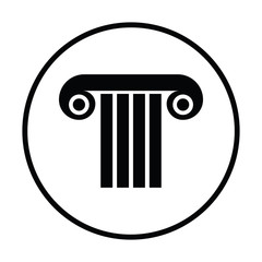 Antique column icon