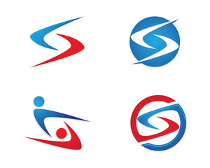 Fototapeta na wymiar S letter logo Template