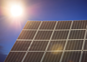 solarzelle auf dem hausdach