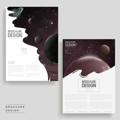 universe brochure template © HstrongART