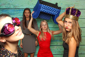 Zickenkrieg vor Fotobox - Party mit Photobooth