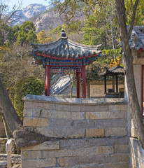 Nice building in the Laoshan Mountain in China