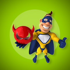 Fun superhero