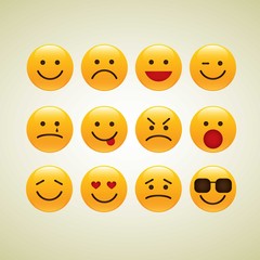 Collection of smiley icons