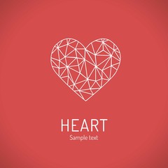 Polygonal heart