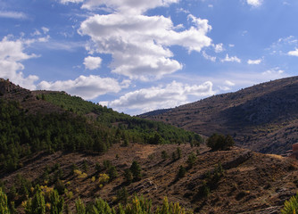 Panoramic view from Albarracin