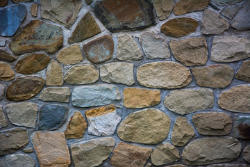 Natural stone fence texture