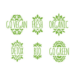 Go Vegan label