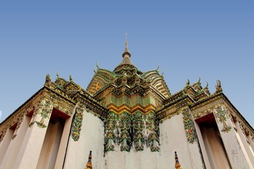 Fototapeta na wymiar Bangkok - Bangkok - Tempelgelände des Wat Pho Buddhas #1