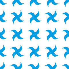 Seamless boomerang pattern