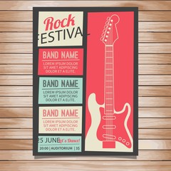 Rock festival poster - 117731295