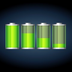 Fototapeta premium Batteries