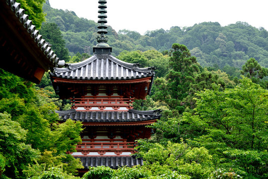 三室戸寺の三重塔