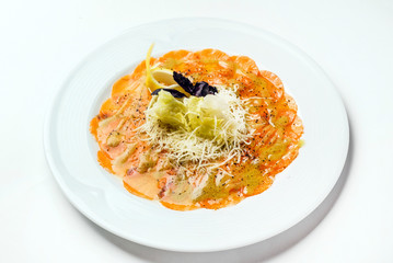fish carpaccio