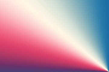 Red white and blue gradient.  Spotlight shining upward. 