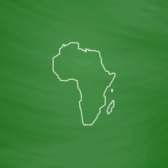 Africa computer symbol