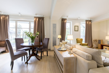 Classic elegance giving the sense of luxury