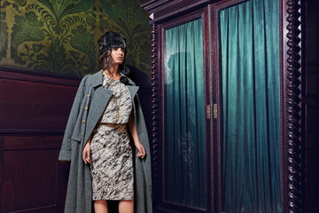 Fashion Girl Dressing Beautiful