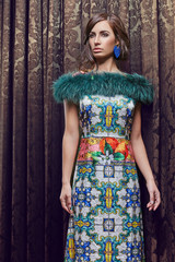 Fashion Girl Dressing Beautiful