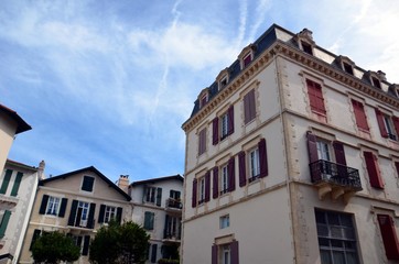 Fototapeta na wymiar Ville de biarritz