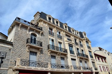 Fototapeta na wymiar Ville de biarritz