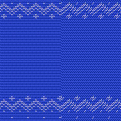 Knitted pattern background
