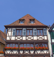 Maison à colombage à Obernai
