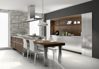 Küchenzeile, Küche, Einbauküche