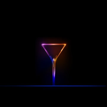 cocktail party light design background