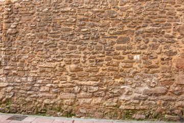 Hintergrund – Natursteinmauer