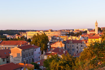 Fototapeta premium Pula, Croatia cityscape