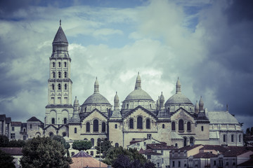 Saint Front cathedral in Perigord, France