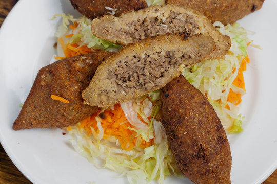 Kibbeh is a wonderful dish from the  Arabian food and Middle East traditionally