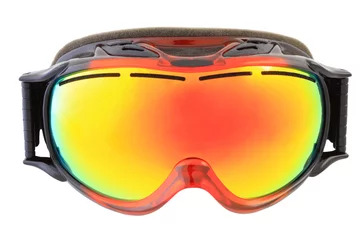 Gardinen ski goggles on white © Dim154