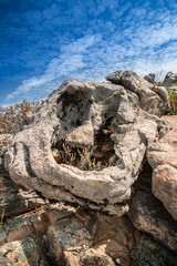 Beeindruckende Felsen auf Sardinien