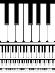 Piano Keyboard Illustration