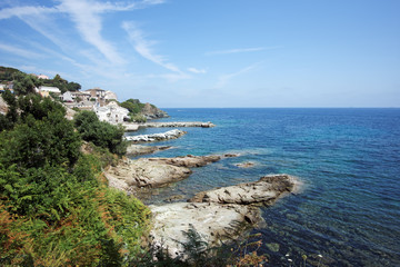 port et criques du cap corse