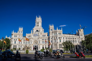 Fototapeta premium Madrid, Palacio de Cibeles