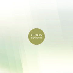 Abstract Background with Blurred Image - Green