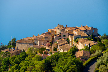 Sainte Croix Du Verdon Provence, Alpes, France - View of the place